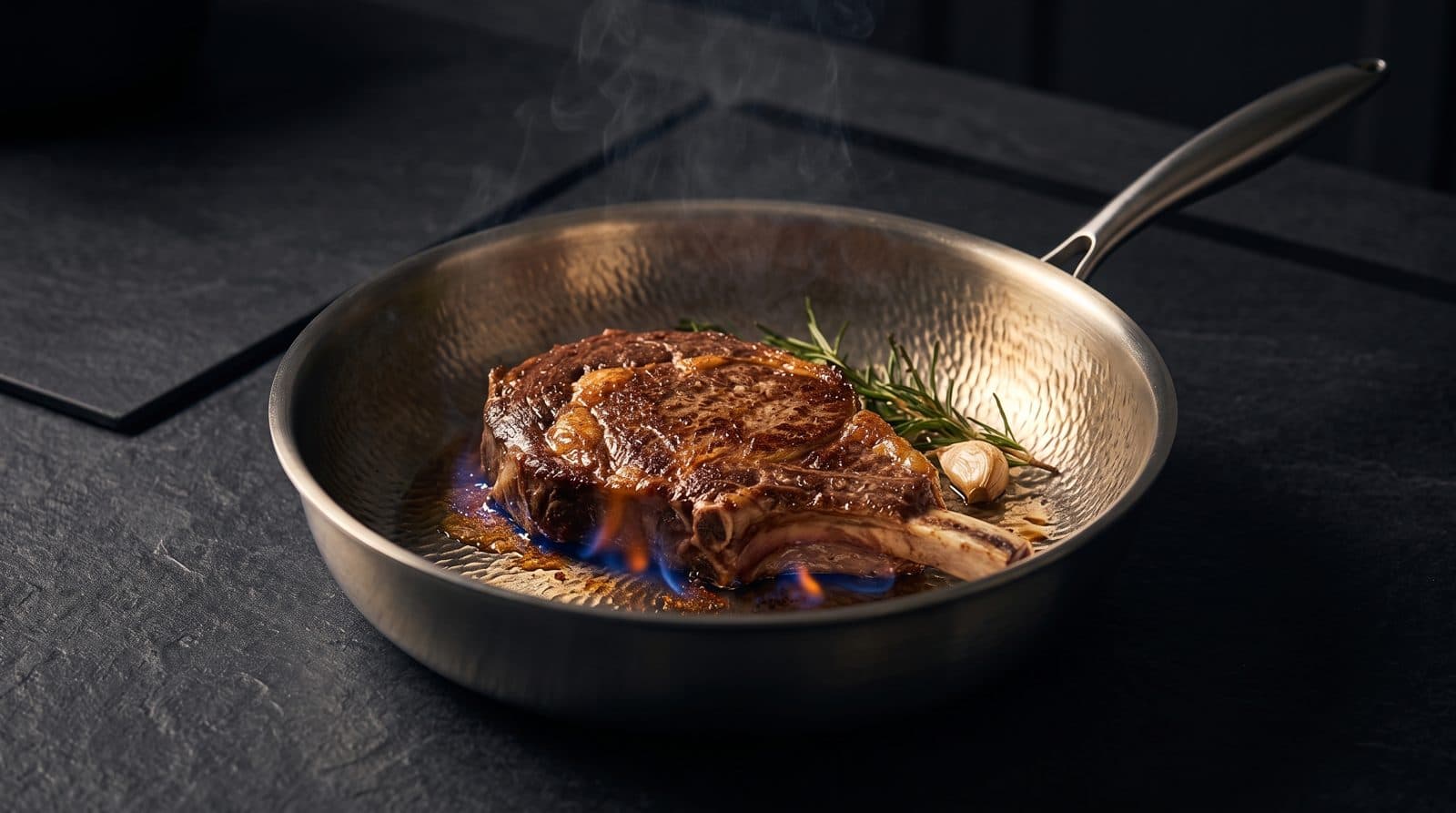 GINSEI frying pans in the kitchen